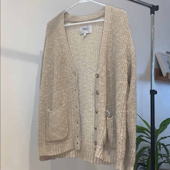 OBEY cardigan - Picture 2 of 3